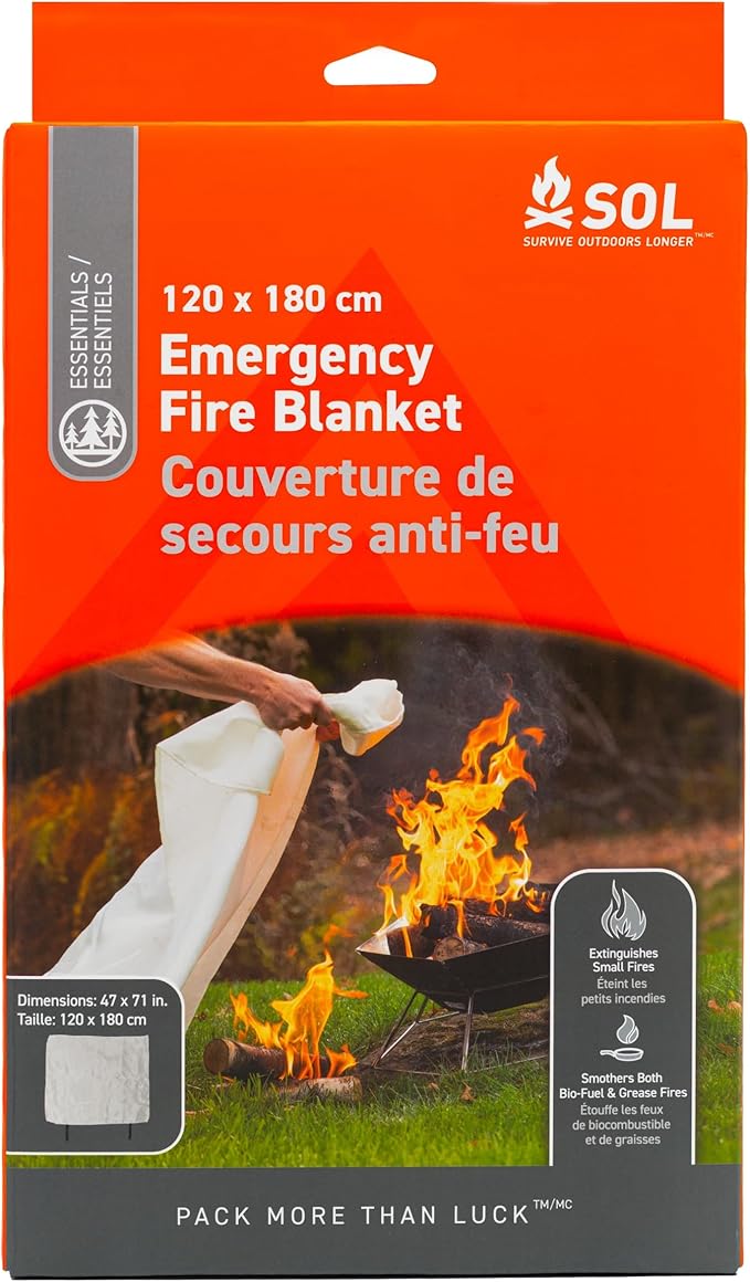 Couverture contre le feu